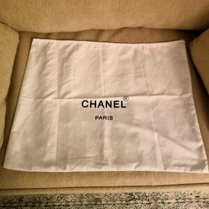 Chanel White Dust Bag